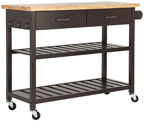 Homegear Modern Kitchen Island Cart