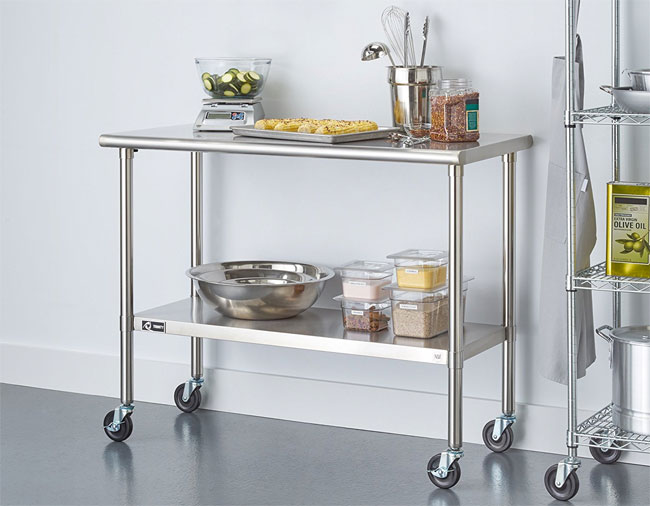 Stainless Steel Kitchen Island